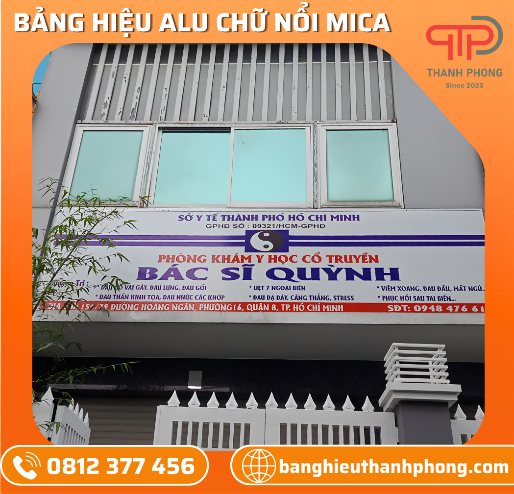 Bảng Hiệu Bạt Hiflex Phòng Khám Y