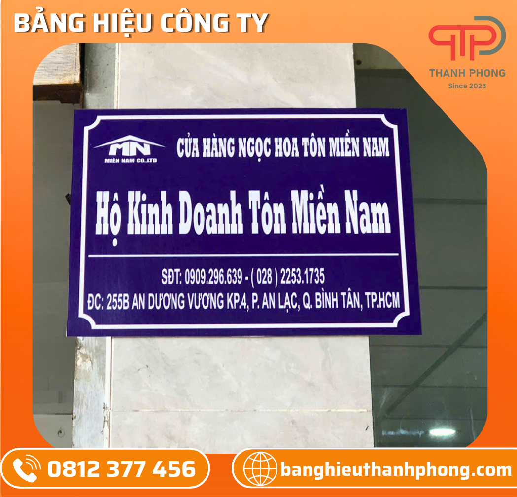 Bảng Tên Công Ty Mica